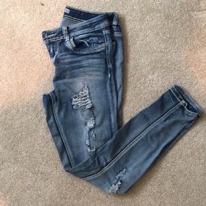 Distressed Skinny Jeans